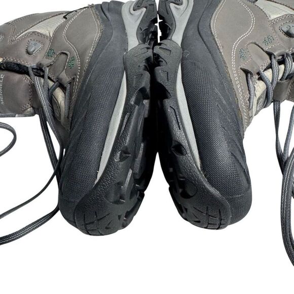 Merrell gray snowbound mid waterproof winter boots size 8.5 - Picture 8 of 15